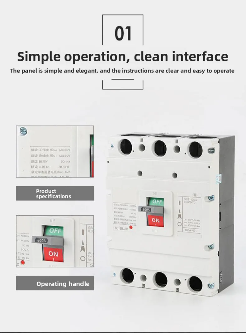 Enclosed Circuit Breaker 630A 3P