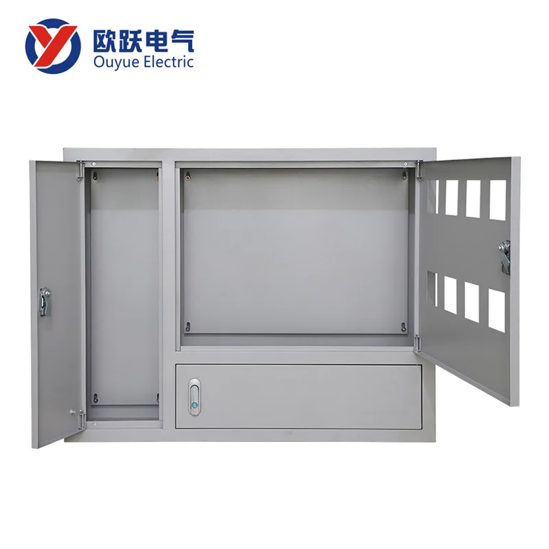 आयरन इंडोर कंसील्ड-माउंटेड एंबेडेड बिजली मीटर बॉक्स